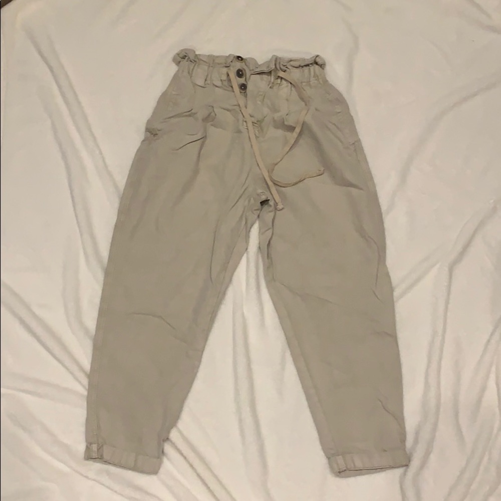 Free People Paper Bag pants